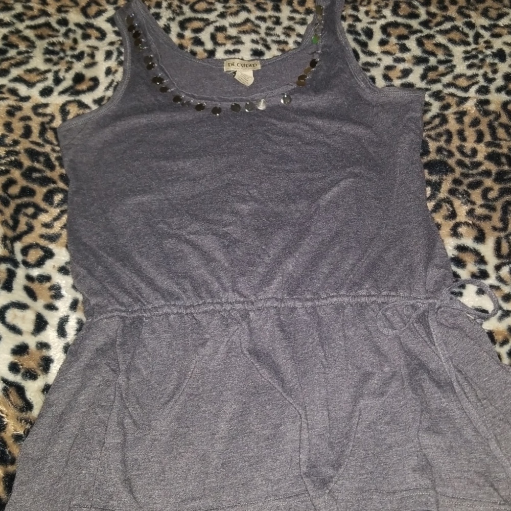 Cute XL Gray Tank